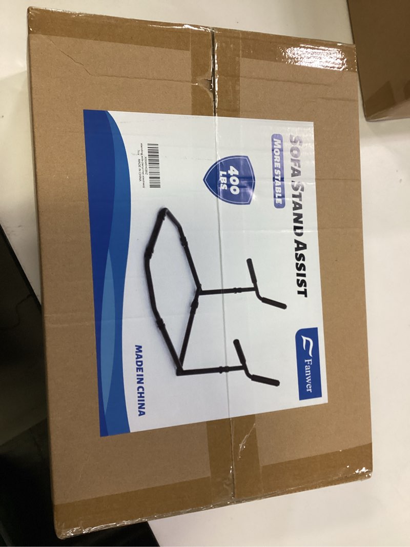 Condition photo showing New/Like New for Fanwer Stand Assist for Couch and Sofa, Settee Lift Assist for Elderly, Y-Shaped Grab Bar Standing Aid for Patients, Adults, Seniors and Disabled, Adjustable Daily Living Mobility Aid, Black,Small Black Small