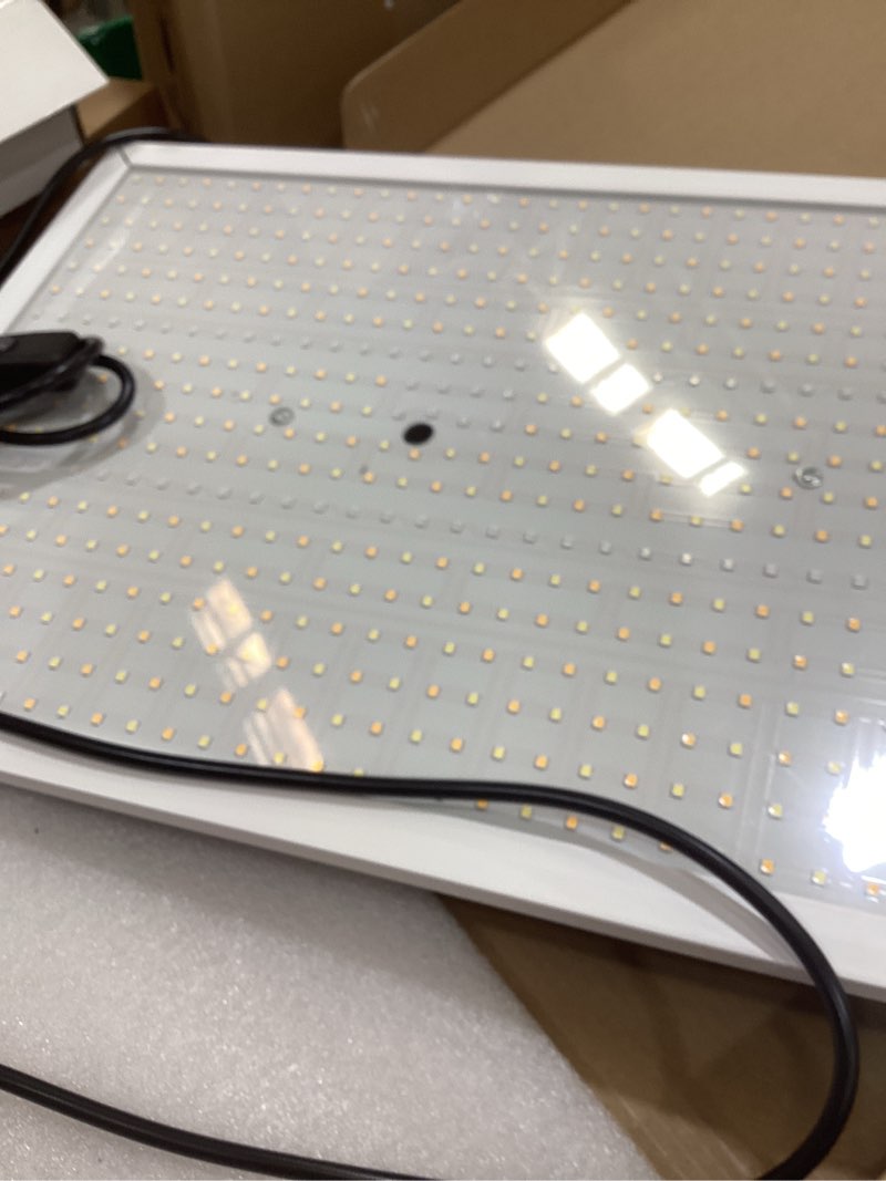 Condition photo showing As Is for 110w led grow light plant growth lamp full spectrum for indoor plants hydroponic lm301b - white