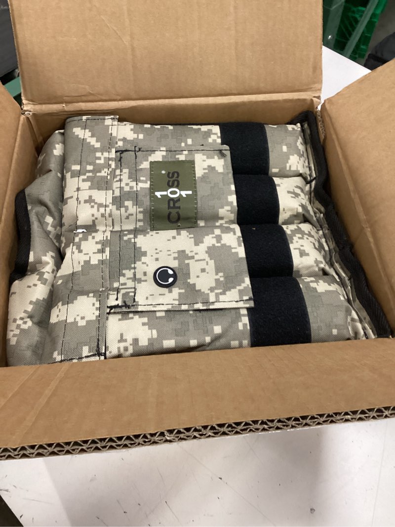 Condition photo showing Good Condition for 20LBS - 140LBS Adjustable Weighted Vest With Shoulder Pads Option for Men and Women 20LBS WITHOUT SHOULDER PADS Camouflage