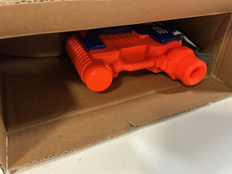Condition photo showing Good Condition for nerf hyperfire motorized elite blaster, 25-dart drum, fires up to 5 darts per second, includes 25 official elite darts (amazon exclusive)