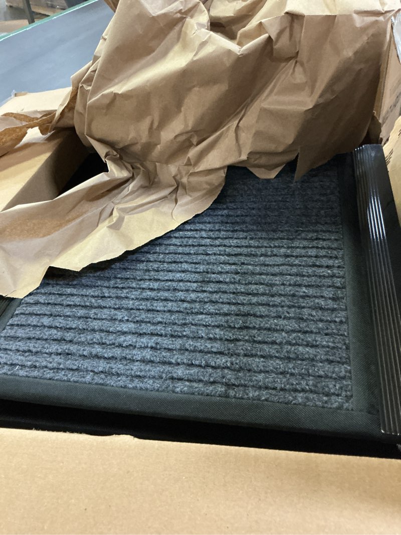 Condition photo showing As Is for Dog Ramp for Car,63" Long & 17" Wide Folding Portable Dog Car Ramp with Non-Slip Rug Surface Car Ramp for Dogs Pet Ramp Dog Ramps for Large Dogs SUV Car & Truck