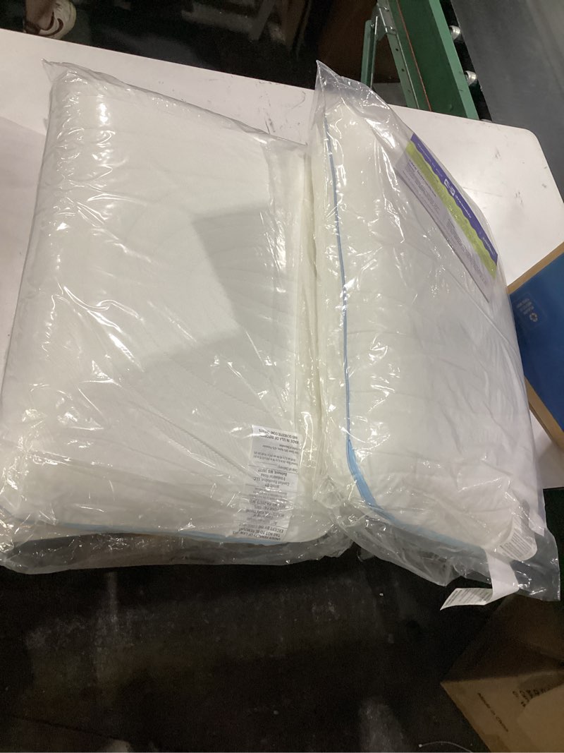 Condition photo showing Good Condition for sealy dreamlife queen size memory foam cooling pillow with surface guard technology, removable machine-washable cover, 1 year limited warranty, white (2 pack) 2 pack queen