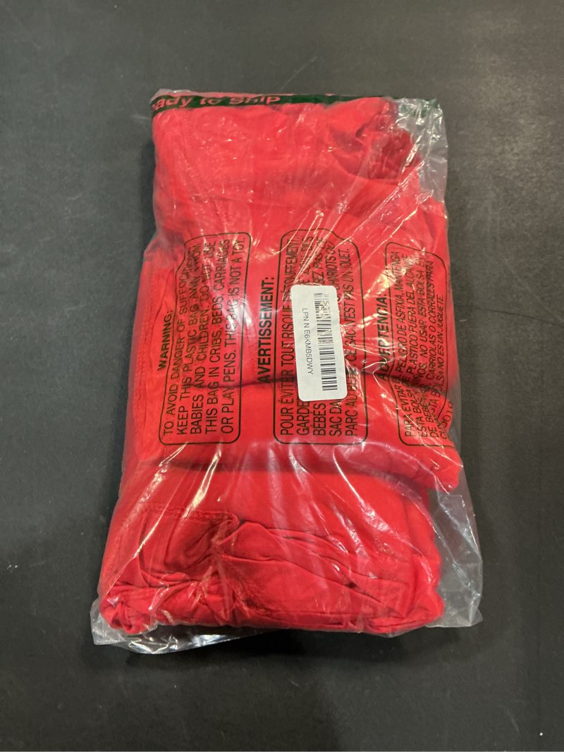 Condition photo showing Good Condition for 10x10ft red backdrop curtains for wedding parties wrinkle free photo backdrop drapes for photography birthday baby shower soft fabric party backgournd for photoshoot 5x10ft, 2 panels w5 x h10'(2 panels) red