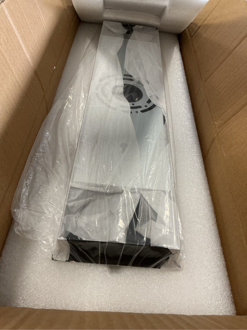 Condition photo showing Good Condition for WOSHITU LED Wall Sconce Light: 19 Inch Black & Gold Modern Sconces Wall Lighting 3000K Dimmable Crystal Wall Lamps Indoor Bathroom Sconce Mount Light Fixtures for Living Room/Bedroom/Hallway Black Gold-Hardwired 19 Inch