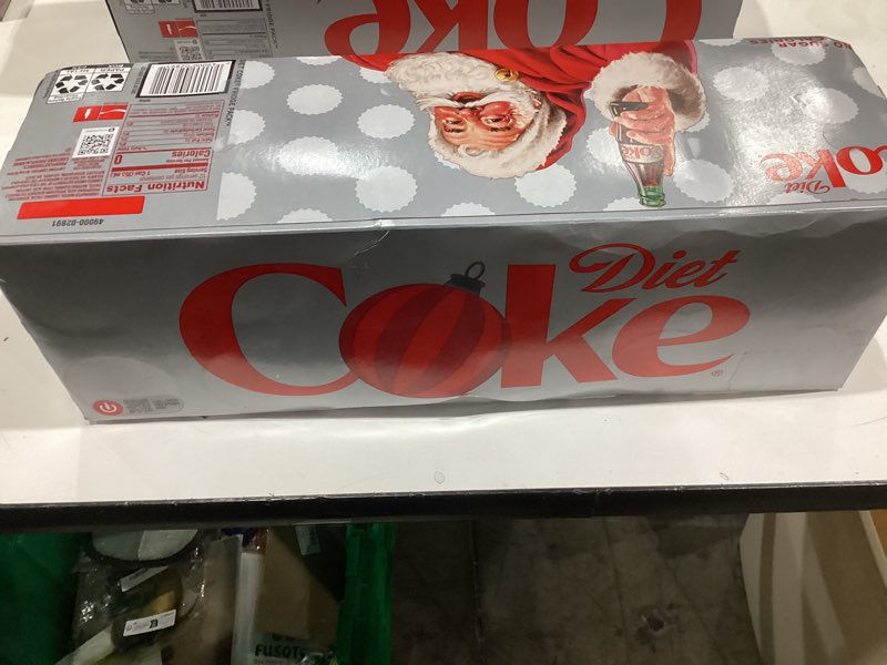 Condition photo showing New/Like New for Diet Coke Soda Soft Drink Fridge Pack Cans, 12 fl oz, 12 Pack Diet Coke 12 Fl Oz (Pack of 12)
