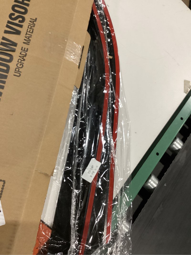 Condition photo showing Good Condition for window visors rain guards for 2015-2025 ford f150 supercrew, out-channel sun rain shades window vent deflectors for 2017-2025 f-150 raptor f250 f350 f450 f550 super duty crew cab, for full-size cabs 2015-2025 f150 supercrew