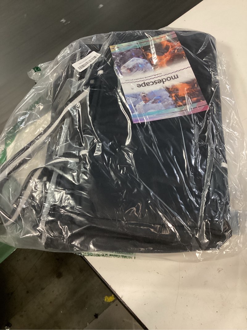 Condition photo showing Good Condition for modscape large heavy duty insulated grocery bags–delivery bags with hard bottom food transport,thermal bags for cold and hot food, collapsible cooler for shopping & travel, camping & beach black 2