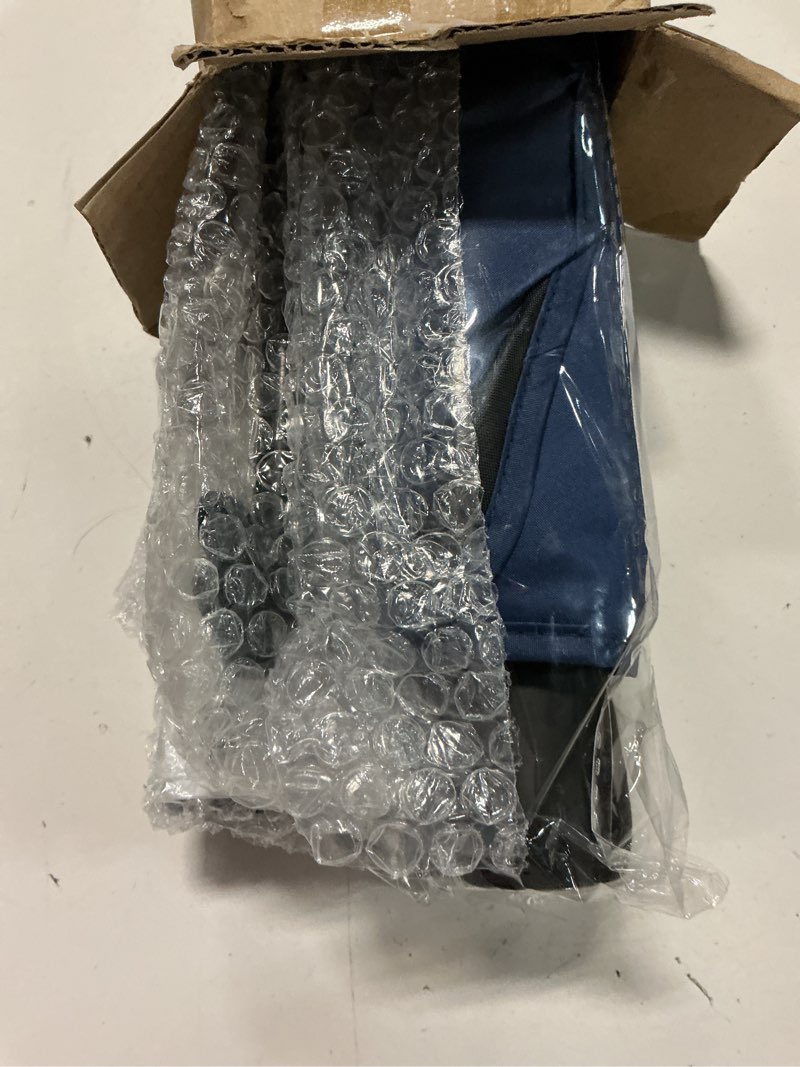 Condition photo showing New/Like New for upf 50+ beach umbrella with adjustable universal clamp double layer/manual/l blue