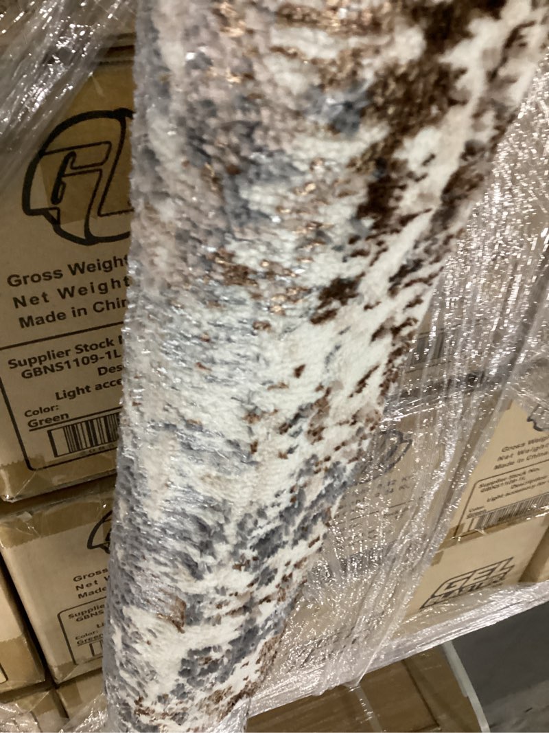 Condition photo showing As Is for Kristal collection grey 150x213d