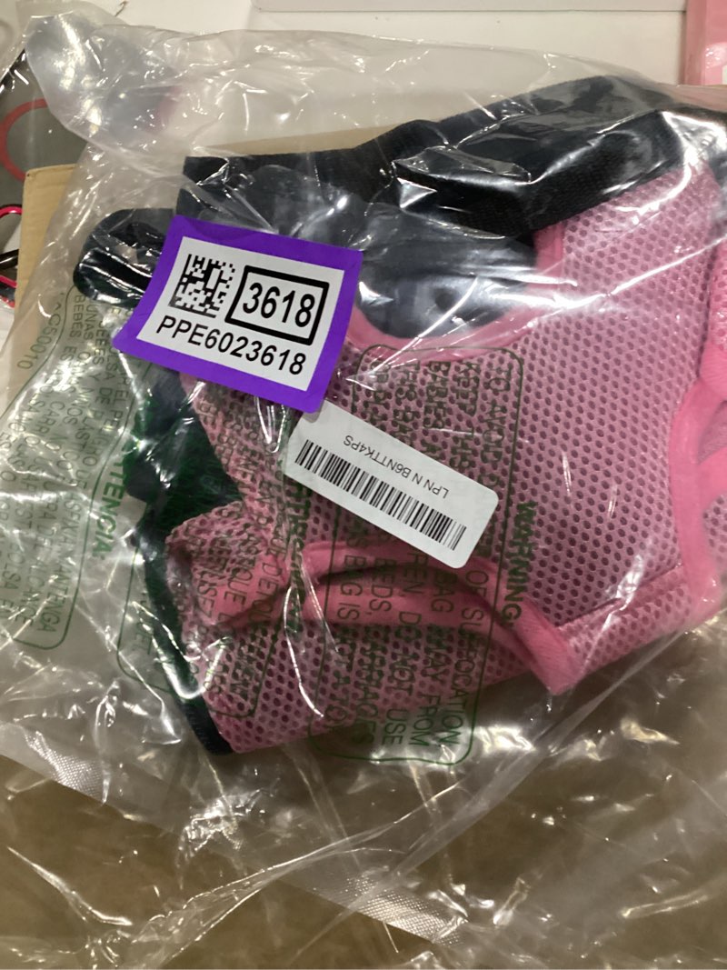 Condition photo showing Good Condition for mosago dog backpack carrier, thick straps & cushion, pet sling front backpacks for small medium dogs 4-7 lbs, legs out, adjustable wearable puppy chest travel bag, easy-fit for hiking/walking/camping m pink