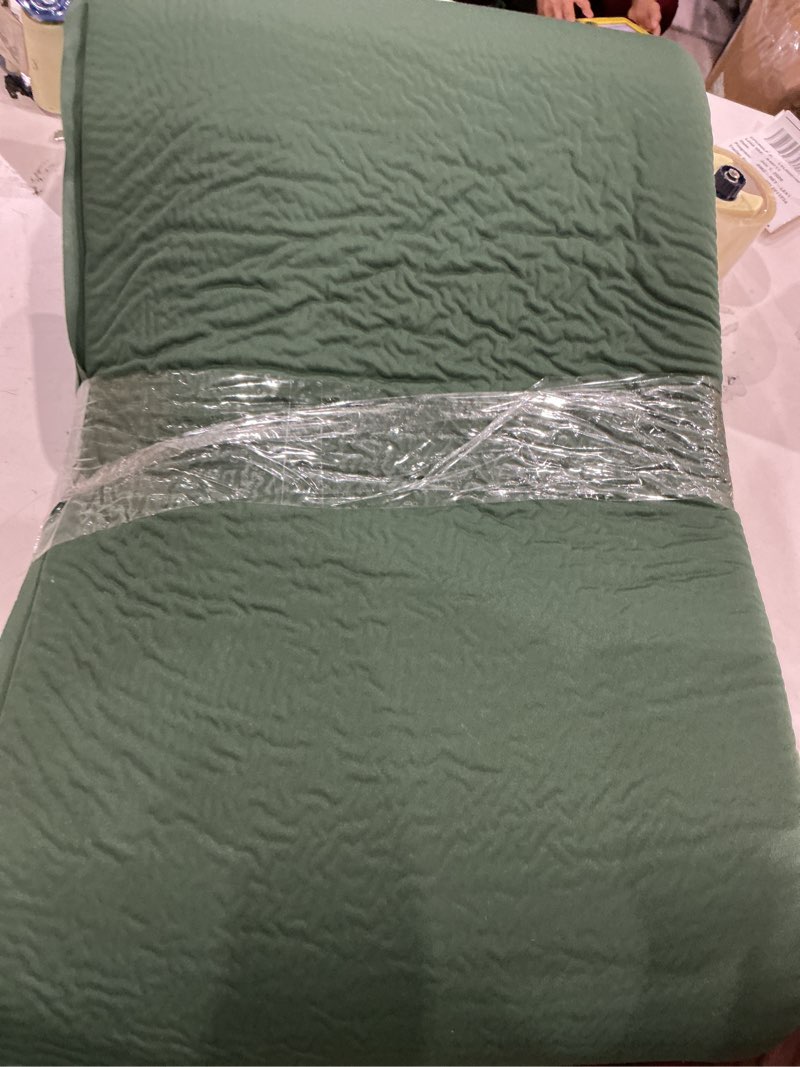Condition photo showing Good Condition for elegear cumbrex™ self inflating sleeping pad, 3.15" ultra-thick memory foam camping pad with pillow fast inflating in 20s insulated camping mattress pad 4-season camp sleeping mat for camp/travel/tent army green single