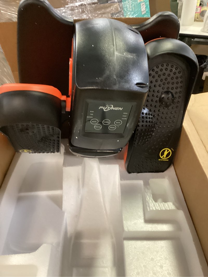 Condition photo showing Good Condition for Under Desk Elliptical Machine, Electric Elliptical Leg Exerciser for Seniors with 12 Adjustable, Portable Quiet Elliptical Exercise Machine, Seated Pedal Exerciser with Remote Control