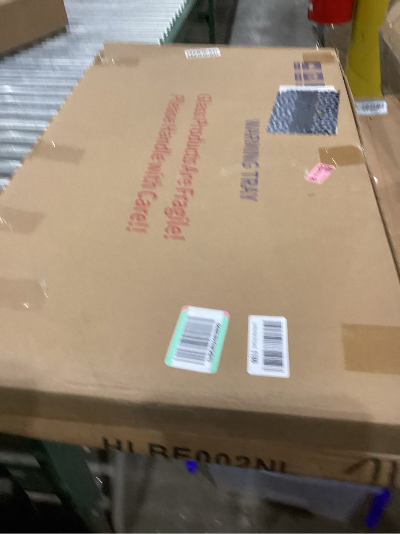 Condition photo showing New/Like New for Warming Trays for Buffets Party (XXL 32"x18"),Warming Mat for Food with Thermostat & Full Surface Warming, Temperature Adjustable?Chafing Dishes with Gold Handles,All Year Use?Black Black Extra Large-32"x18"