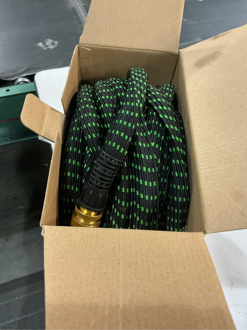 Condition photo showing As Is for flex-able hose flex-able xtreme hose 100ft - kink free, expandable, heavy duty, green
