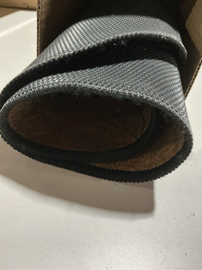 Condition photo showing As Is for Demissle Fireplace Hearth Rug Fireplace Mats Cabin Southwestern Fireproof Fire Resistant Rug for Wood Stove Floor for Kitchen Indoor Outdoor(Forest Deer,24 x 36 Inch) 2' x 3' (Rectangular) Forest Deer