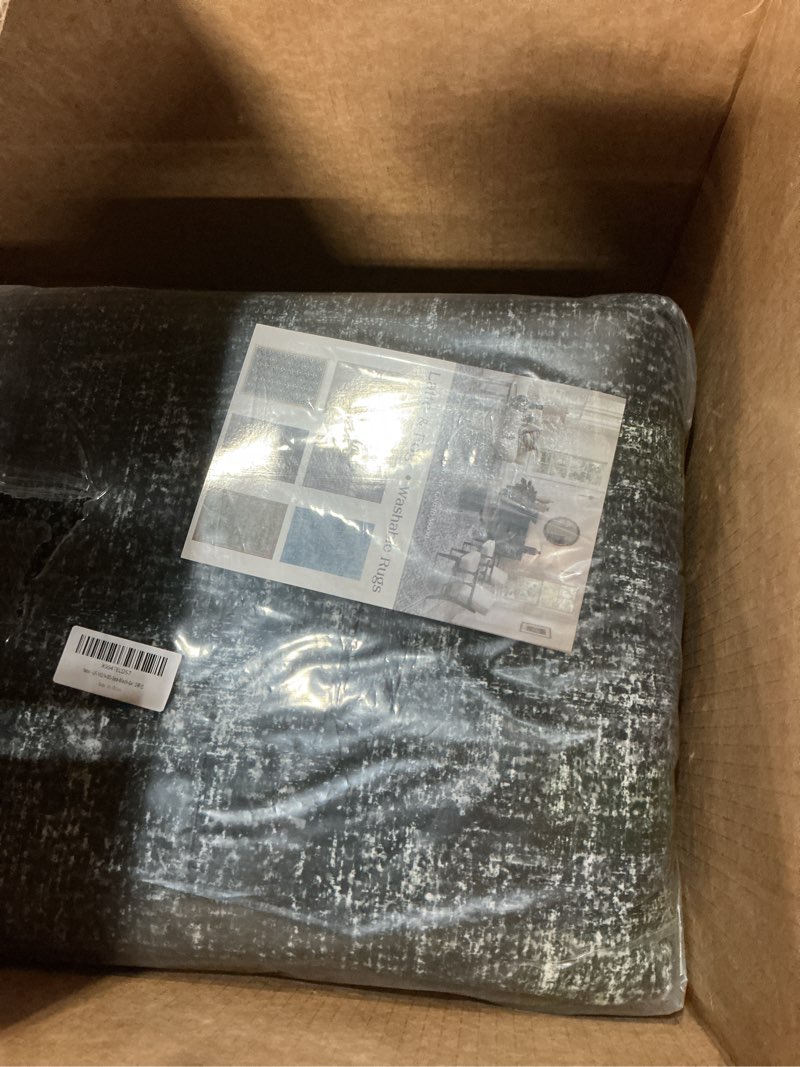 Condition photo showing New/Like New for Latte&Fog 8x10 Area Rugs for Living Room, Large Modern Abstract Washable Rug, Boho Non Slip Low Pile Carpet for Indoor Bedroom Dining Room, Office, Dorm, Classroom, Farmhouse and Kids Room Ink 8' x 10' (Rectangular)