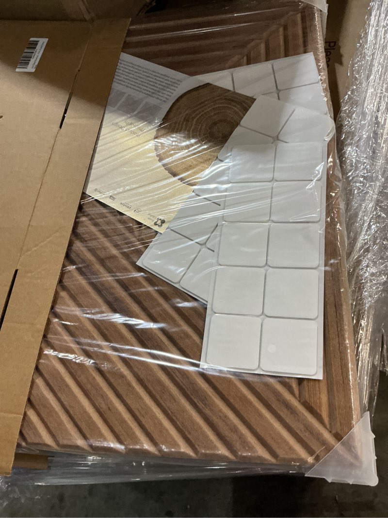 Condition photo showing New/Like New for soon global acoustical wall panels, 6-piece 23.62 x 23.62 inches art acoustic panels, decorative acoustic panels, acoustic wall panels, sound absorbing wall art, arcadian vortex 72 x 48 inches arcadian vortex