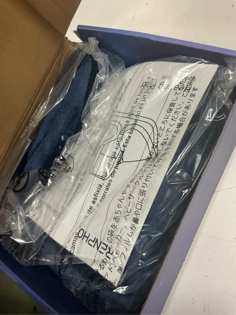 Condition photo showing New/Like New for renpho heating pad for neck shoulders back, 9 heat settings, auto-off, 19"x 24", blue