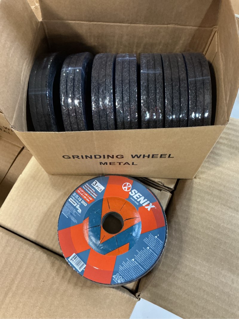 Condition photo showing New/Like New for 4-1/2in grinding disc, 3pcs (8 pack)