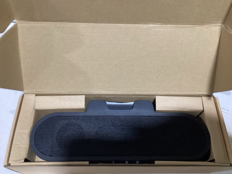 cyber acoustics usb & bluetooth speaker bar (ca-2890pro) usb powered with speakerphone for pc and bl