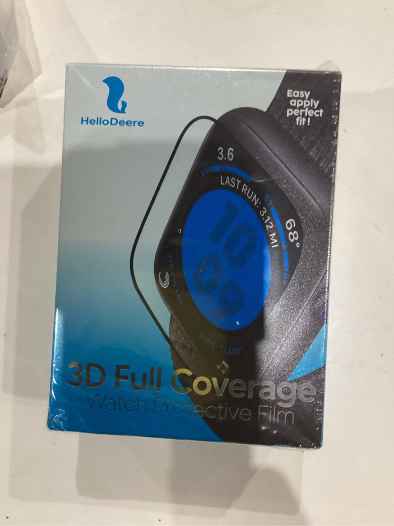 Condition photo showing New/Like New for Apple Watch Series 11/10 42MM Screen Protector [Automatic Alignment Tool] Flexible HD Transparent Film, Anti-Scratch, Bubble-Free, Waterproof, Touch Sensitive [Non-Glass] 42MM 3