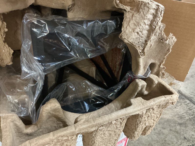 Condition photo showing Good Condition for quoizel saint elias 1-light 17.88-in h matte black outdoor wall light