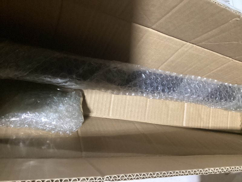 Condition photo showing New/Like New for Staircase Handrail for Indoor Stairs, 5ft Modern Hand Railings Grab Bar Kit with Matte Black Finished, Non-Slip Wall Mount Decking Railings for Bars Lofts Kindergarten Guardrail Corridor (5ft, Black) 5 Feet Black