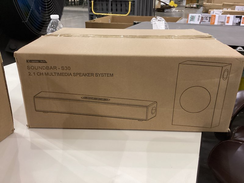 X seires sound bar and speaker system 