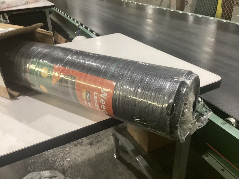 Condition photo showing Good Condition for premium 5oz weed barrier fabric heavy duty 3ftx250ft | woven garden weed barrier, geotextile fabric for ground cover, commercial driveway weed block cover mat