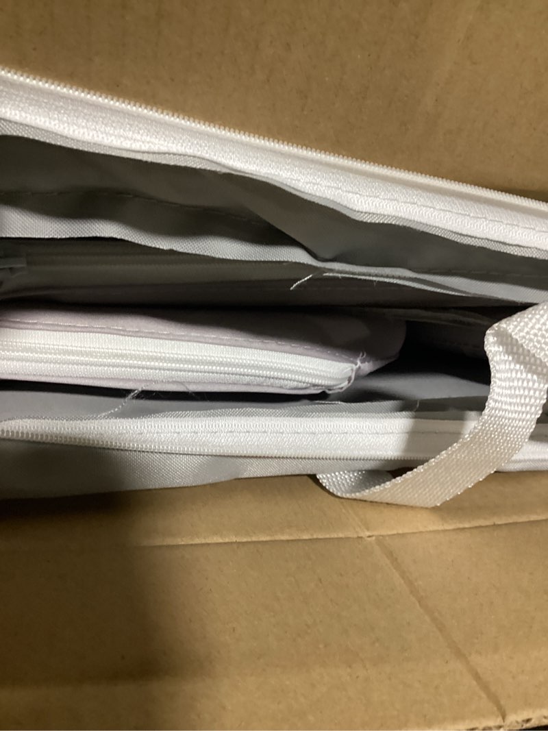 Condition photo showing Good Condition for Toddler Bed Rail with Night Light - Foldable Bed Side Rails - Fits for Most Beds: Bed Rails for Full Size Bed, Queen Size Rails, Twin Rails - Portable Fence for Baby - 48 inch Grey