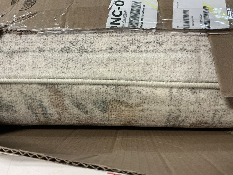 Condition photo showing Good Condition for similar uermei area rug living room rugs - washable neutral modern abstract soft thin large rug indoor floor no slip rug carpet for bedroom under dining table home office decor - golden grey
