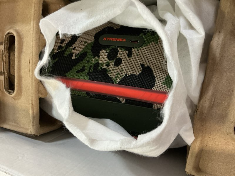 Condition photo showing Good Condition for jbl xtreme 4 - portable bluetooth speaker, powerful sound and deep bass, ip67 waterproof, 24 hours of playtime, powerbank, auracast for multi-speaker pairing (camo)