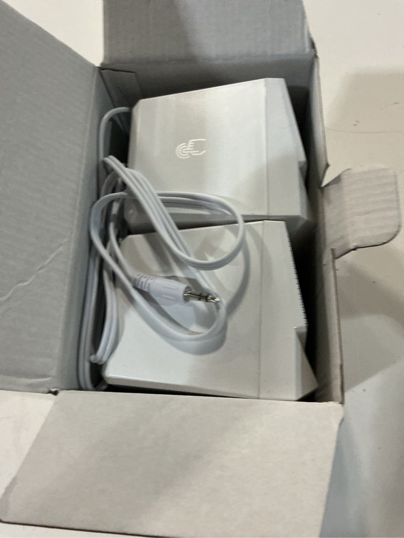 Condition photo showing Good Condition for lenrue computer speakers, usb/usb-c powered pc speakers with loud stereo sound, headphone-in for desktop, laptop, monitor 1059white