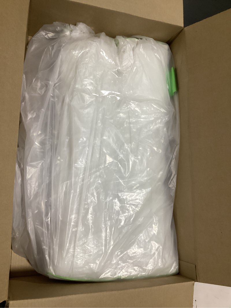 Condition photo showing Good Condition for sleep yoga back sleepers & side sleepers, ergonomically designed down alternative between & under pillow for knee support, hypoallergenic & washable, 26" x 13" x 3"/one size white