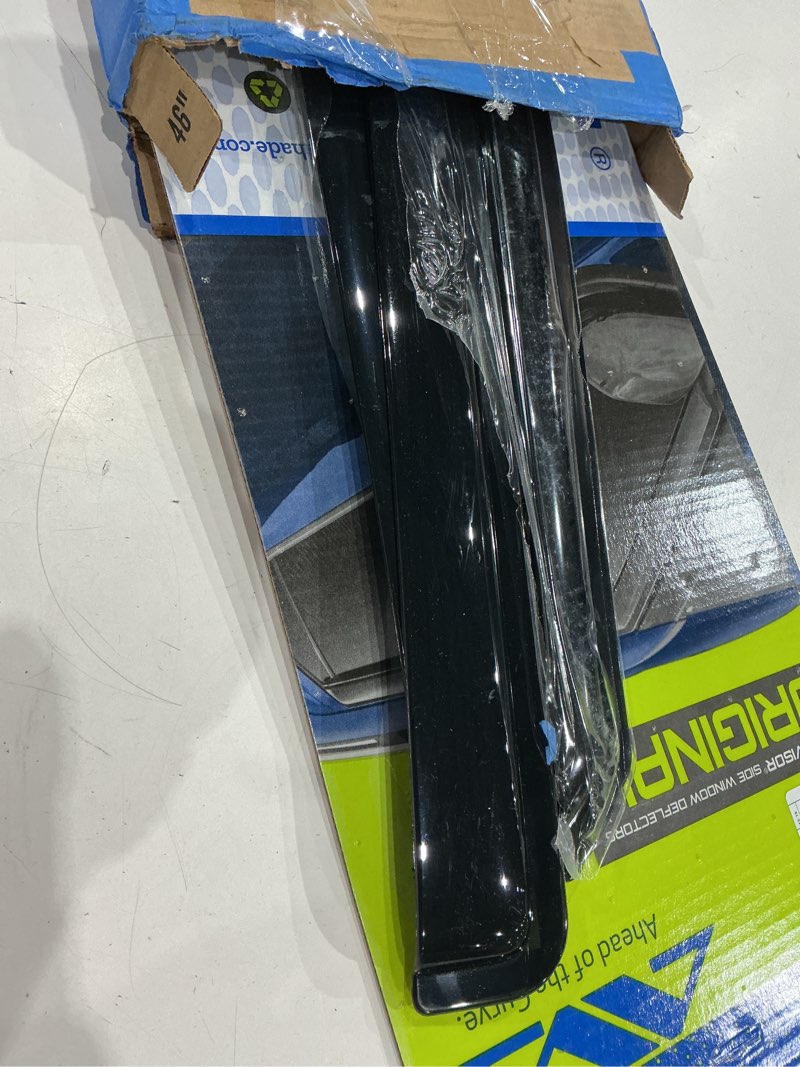Condition photo showing Good Condition for auto ventshade [avs] outside mount rain guards for 2009 - 2024 dodge ram 1500 (19-24 classic body only), quad cab only | window vent visors, 4 pcs. - smoke | 94101