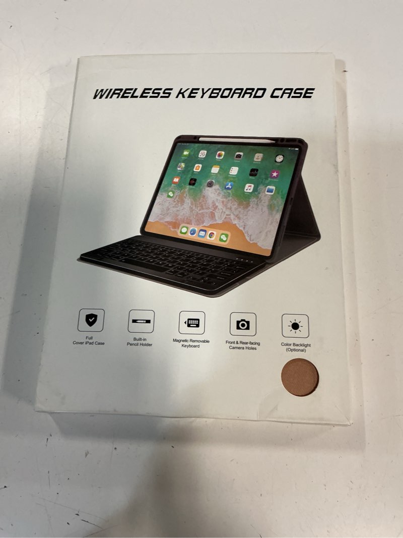 Condition photo showing New/Like New for keyboard case for ipad 10.9-inch(10th generation 2022)-ipad 10th gen case - detachable backlit magnetic keyboard with pencil holder for ipad 10th gen 