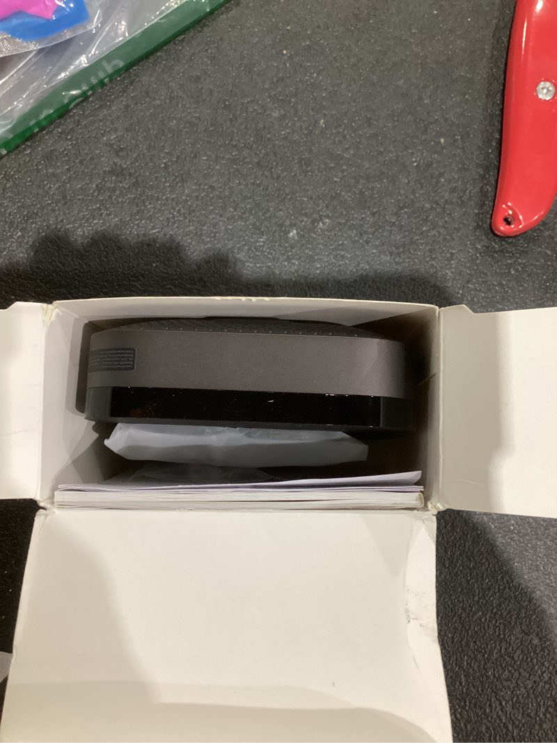 Condition photo showing As Is for Aqara Smart Home Hub M3 for Advanced Automation, Matter Controller, Thread Border Router, Features Zigbee, Bluetooth, Wi-Fi, PoE, IR, Supports Alexa, Apple HomeKit, SmartThings, Home Assistant, IFTTT