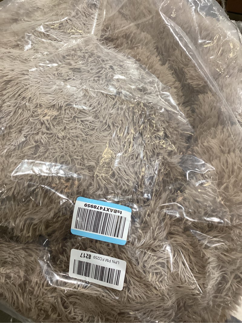 Condition photo showing Good Condition for Washable Dog & Cat Bed for Ultra Large Small Medium Size Pet, Calming Donut Round Cute Warming Mat House Supply Indoor, 8 Sized Deal Necessity Essential Furniture for Boy Girl Puppy Kitten kitty Camel X-Large