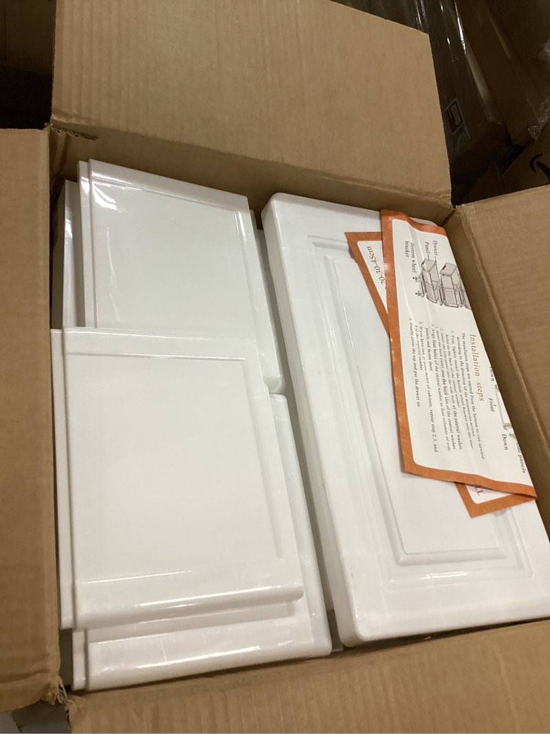 Condition photo showing Good Condition for 5 Drawers Narrow Slim Plastic Storage Cabinet,Storage Drawer with 4 Wheels,5 Tier Drawers Dresser,White 5 Drawers-7.87"W White