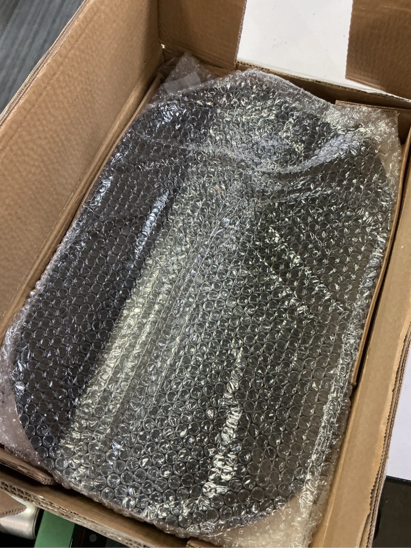 Condition photo showing Good Condition for simcat c shaped side table,adjustable height c table end table for couch,360°swivel couch side tables slide laptop desk for sofa/bed/bathtub/rotating tabletop (log)