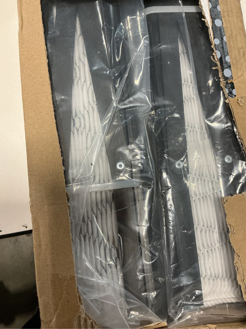 Condition photo showing New/Like New for 2-pack 410 replacement filter compatible with aprilaire whole house air purifiers, models 1410, 1610, 2410, 2416, 3410, 4400, merv 11 air purifiers, size: 16x25x4(actual size 16.1''x27.8"x4) 410-2pack