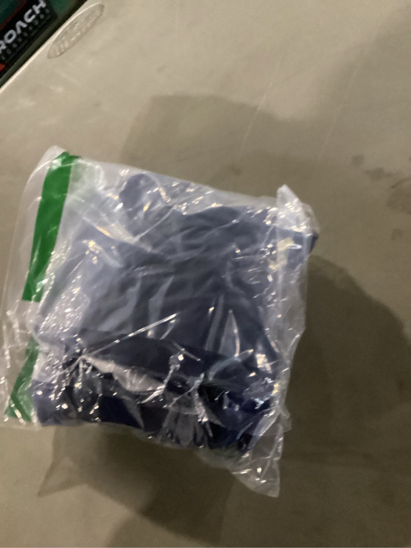 Condition photo showing New/Like New for Blooming Jelly Womens High Waisted Bikini Sets Drawstring Tummy Control Swimsuits Crisscross Tie Back Bathing Suit Small Navy Blue