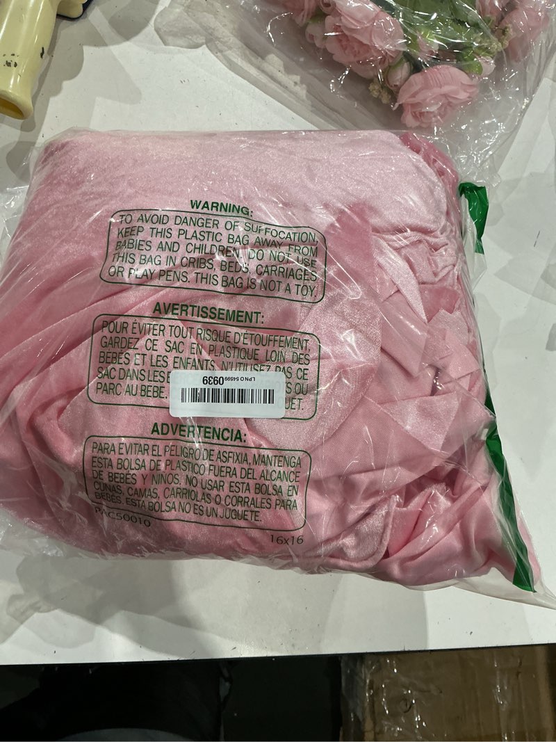 Condition photo showing Good Condition for p pothuiny pink velvet fabric by the yard, 5 yards x 60 inch wide luxury & soft stretchy velvet cloth fabric for sewing, apparel, upholstery - 90% polyester 10% spandex 5 yards pink