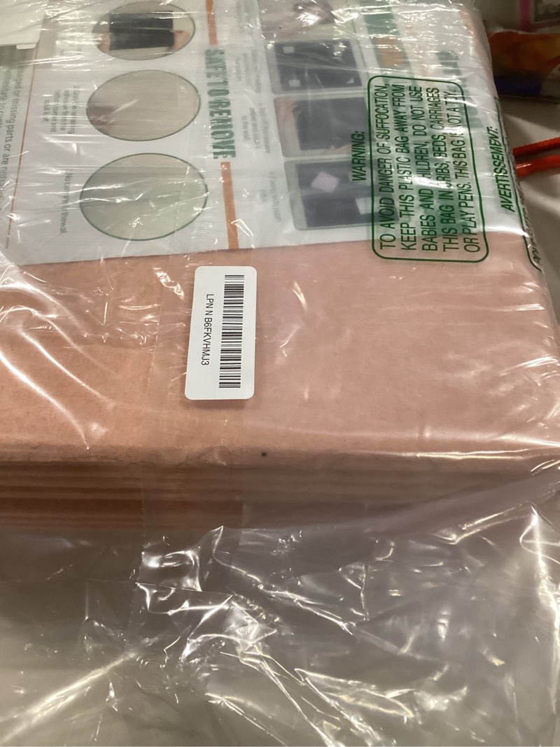 Condition photo showing Good Condition for large cork board alternative 48" x 36" bulletin board - 12 pack removable felt wall tiles with 30 pushpins, large cork boards for walls cork board for office pin board tack board - pink pink 12 pack