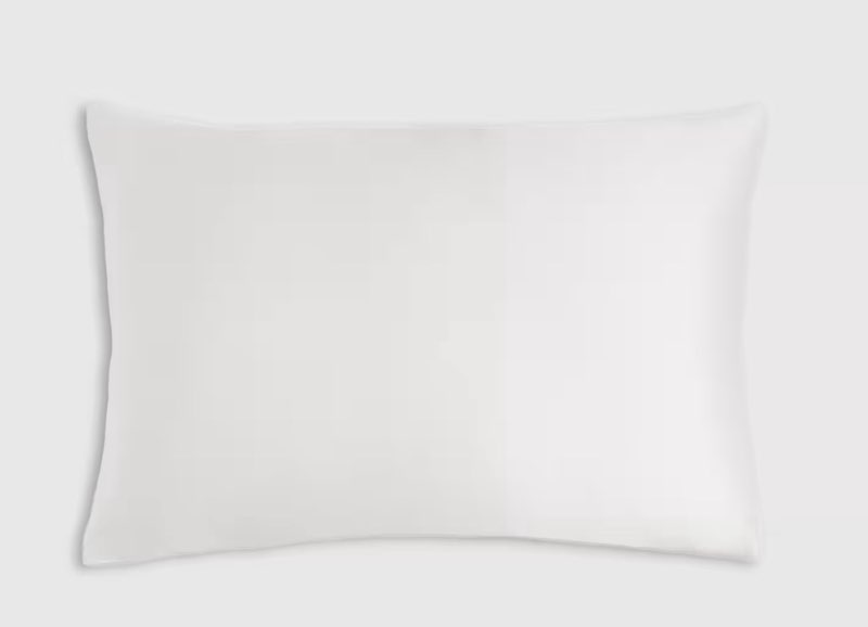 100% mulberry silk pillowcase, queen, white