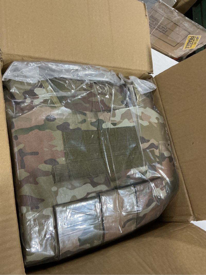 Condition photo showing Good Condition for klocerg children's army special forces clothing children's camouflage single soldier clothing helmet backpack soldier boy 14-15/160 cm
