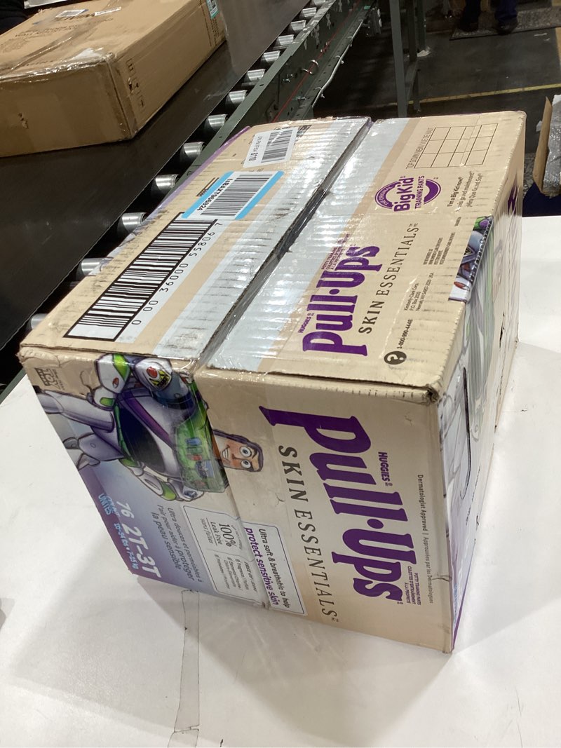 Condition photo showing New/Like New for Pull-Ups Boys' Skin Essentials Potty Training Pants, Training Underwear, 2T-3T (16-34 lbs), 76 Ct 2T-3T 76