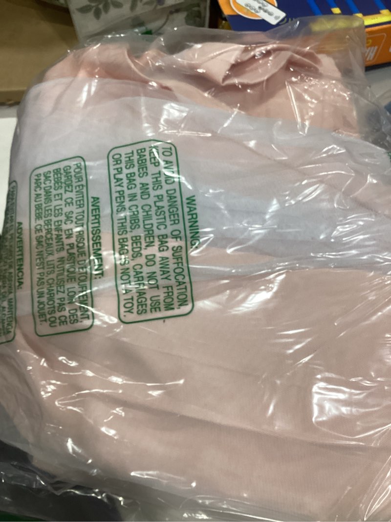 Condition photo showing As Is for TOWN & COUNTRY LUXE Talia Double Layer Indoor Curtains, Sheer and Room Darkening Blackout, Grommet Top, Energy Efficient, 2-Pack Set, 52"x84", Rose Blush Rose Blush 52"W x 84"L (Pack of 2)