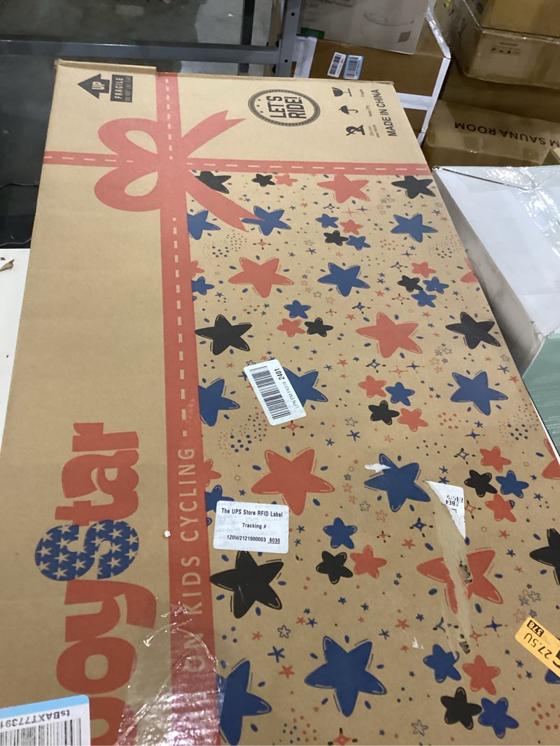 Condition photo showing New/Like New for JOYSTAR Kick Scooter for Ages 5-9 Years Old Boys Girls, 12 Inch Big Wheels Scooters for Kids, Teens and Adults, Rear Brake and Adjustable Handlebar, Kids Scooter Gray