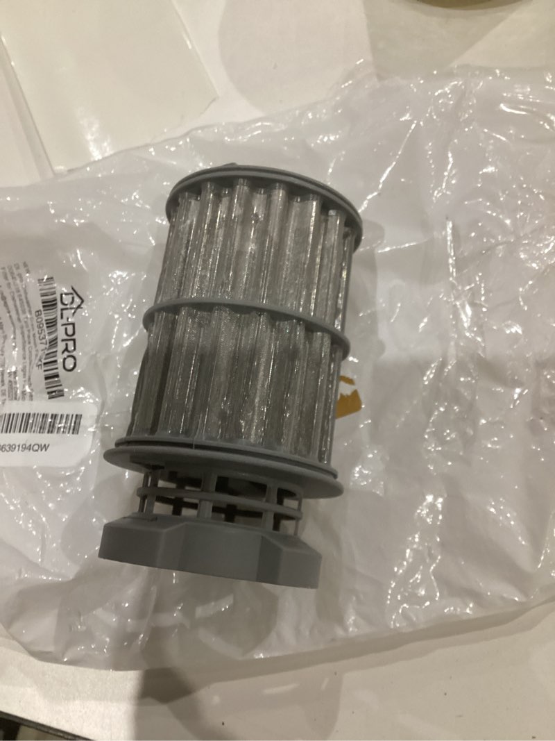 Condition photo showing Good Condition for dishwasher drain mesh filter for bosch siemens 00645038 645038 two piece circulation pump micro filter for dishwasher supersilence logixx perfectdry iq300 serie 2 serie 4 serie 6